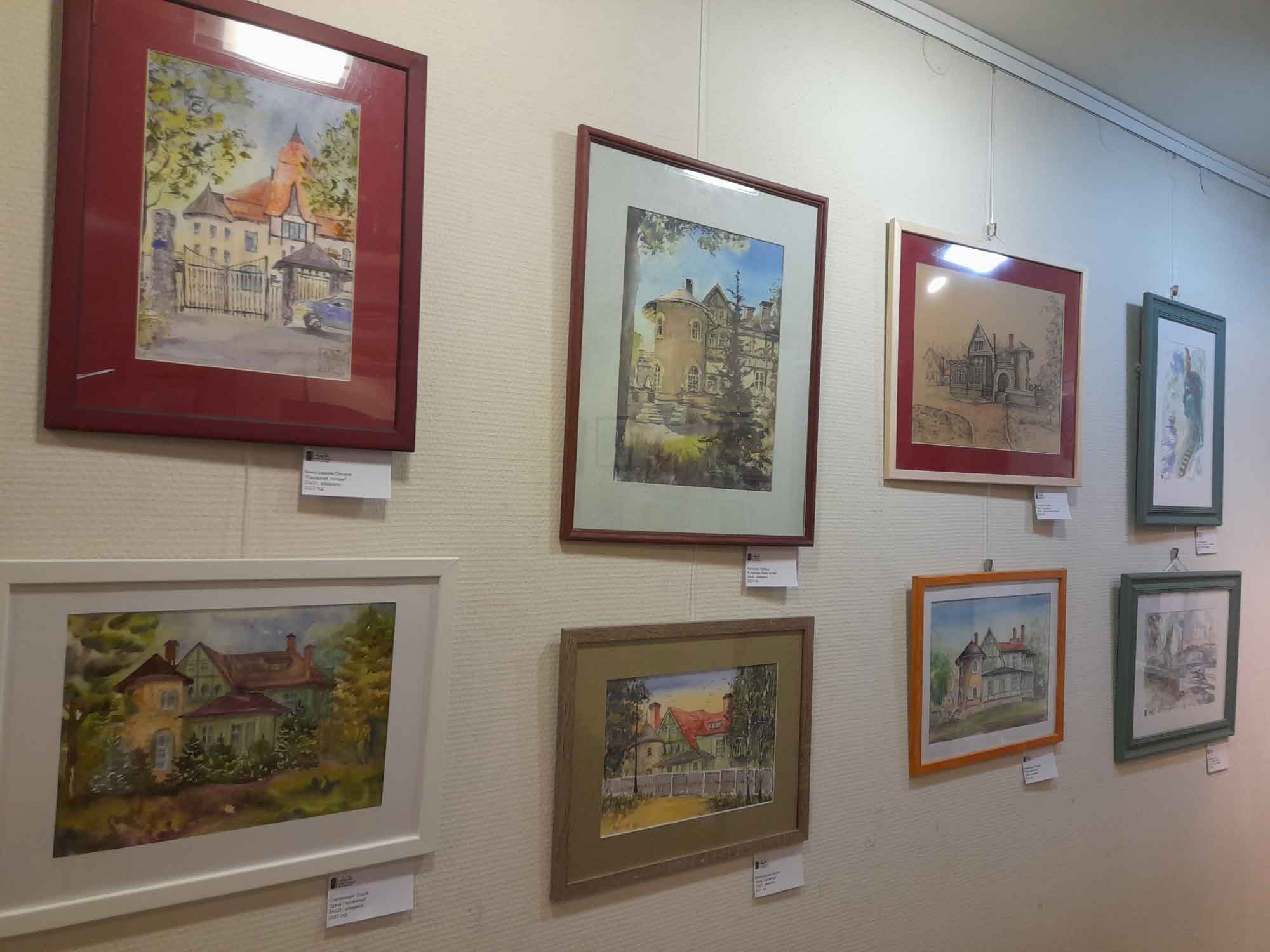 Выставка урбанскетчеров