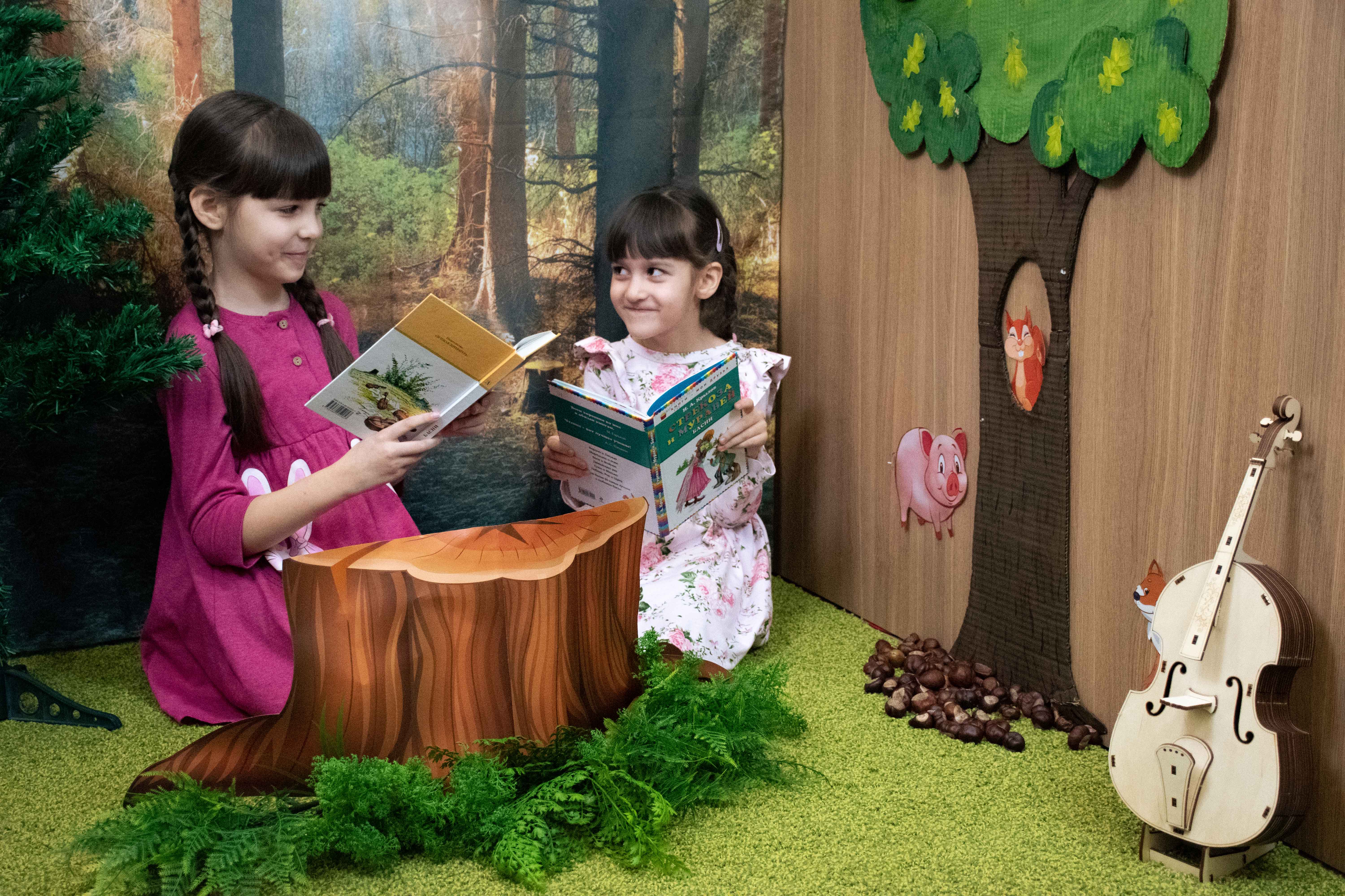 В Библиотеке на Карповке читали по ролям басни Крылова