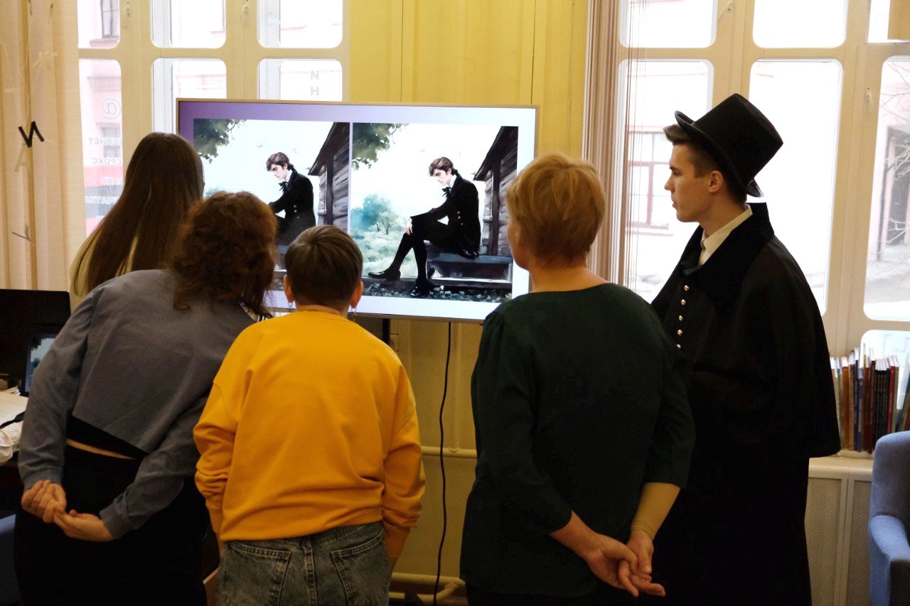 Иммерсивный квест в Центральной районной библиотеке имени А.С. Пушкина