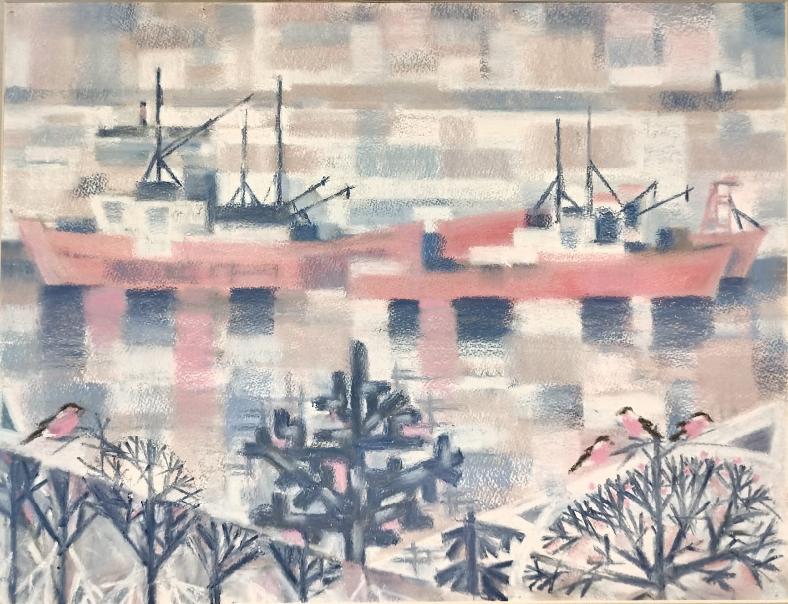 В Библиотеке Кировских островов прошел мастер-класс художника