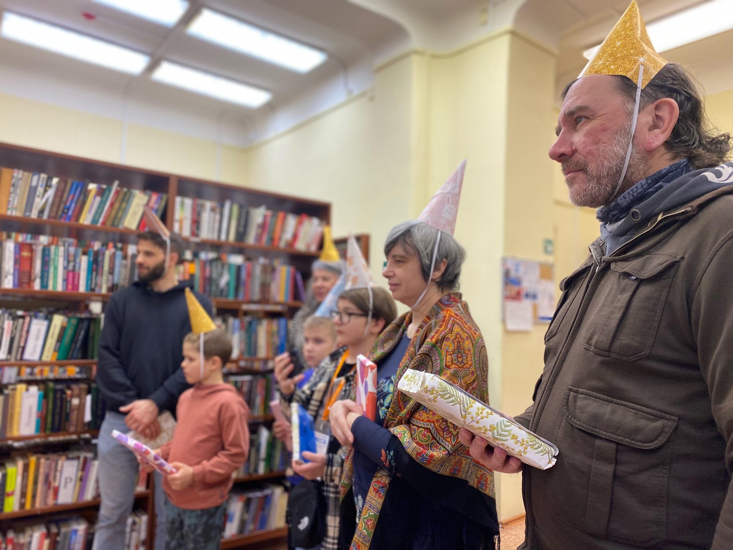 В библиотеке даже засыпают «по-литературному»