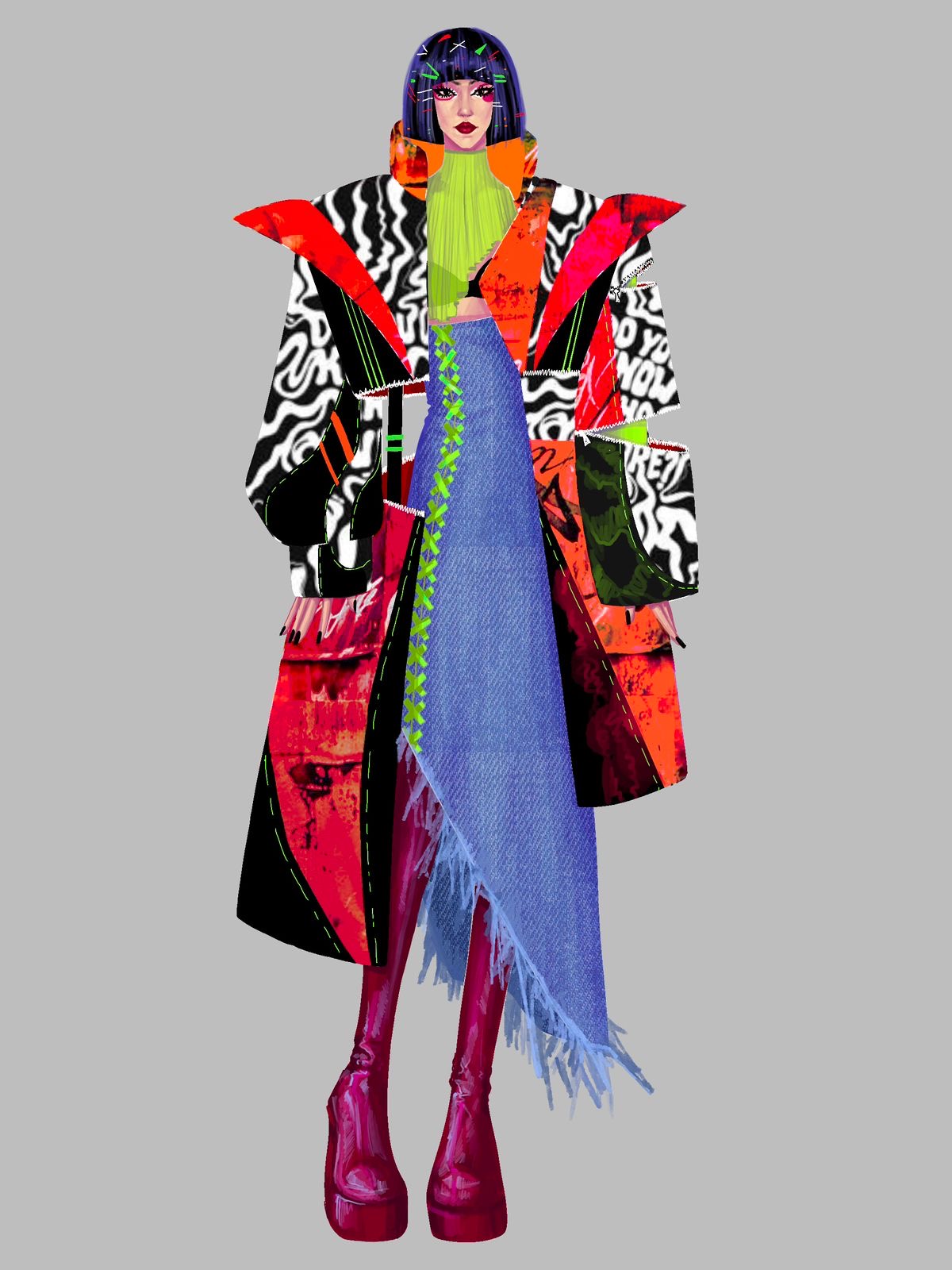 В Библиотеке Кировских островов проходит международная выставка дизайна одежды