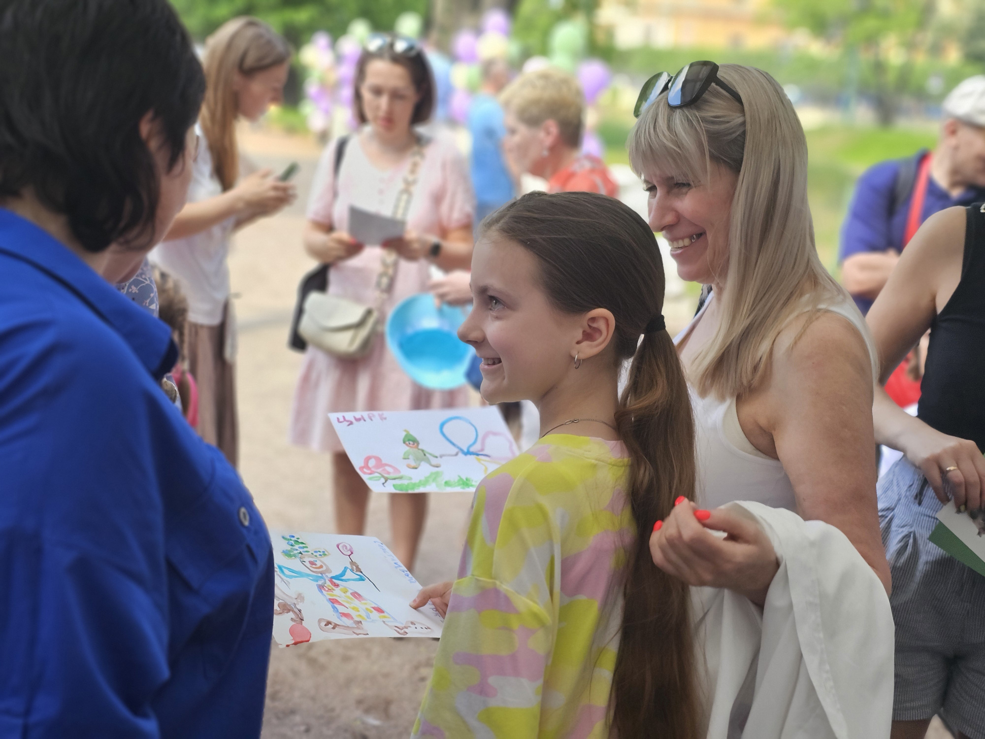 В Михайловском саду Русского музея прошел праздник ко Дню защиты детей — «Сад чудес»