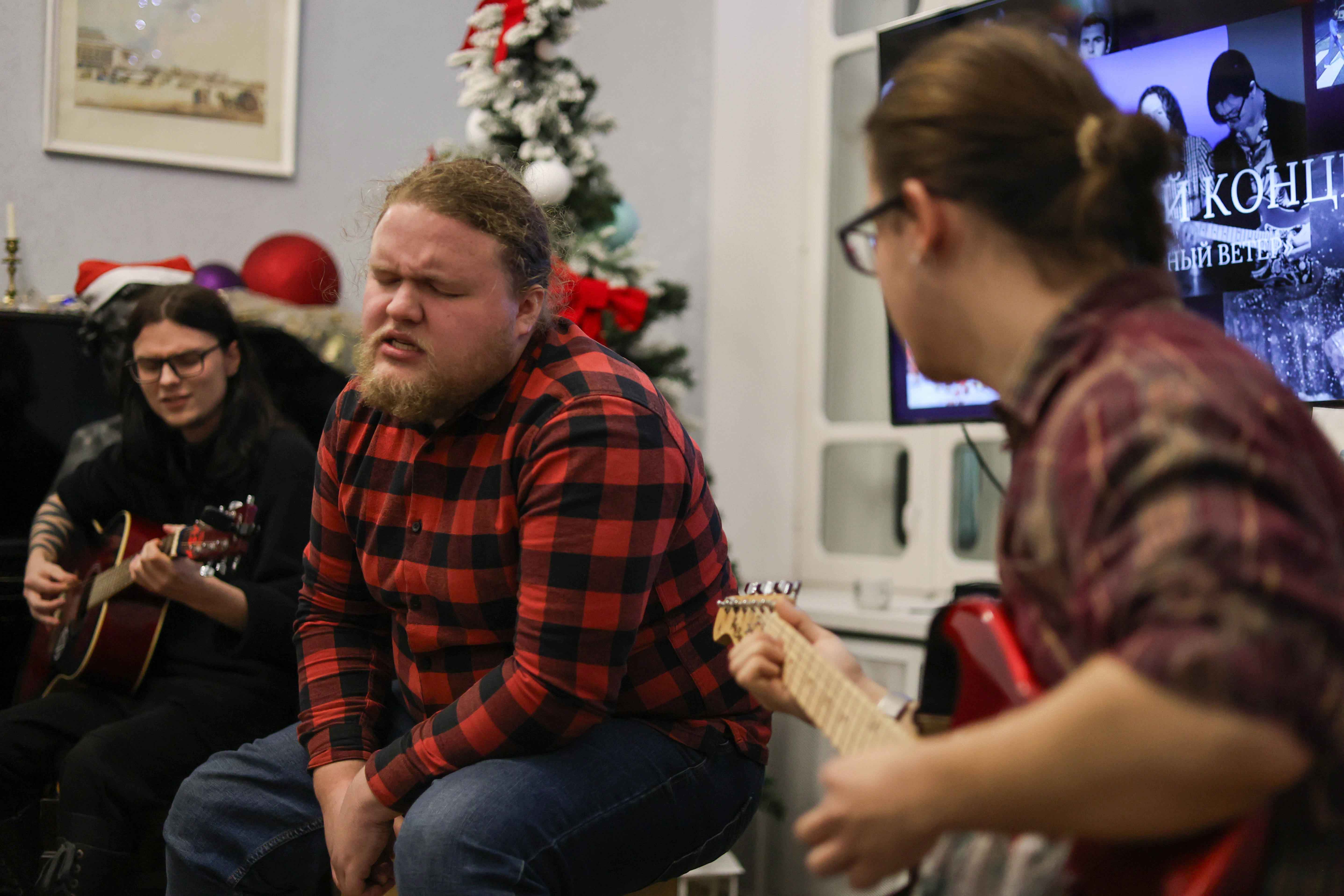 Новогодний концерт группы