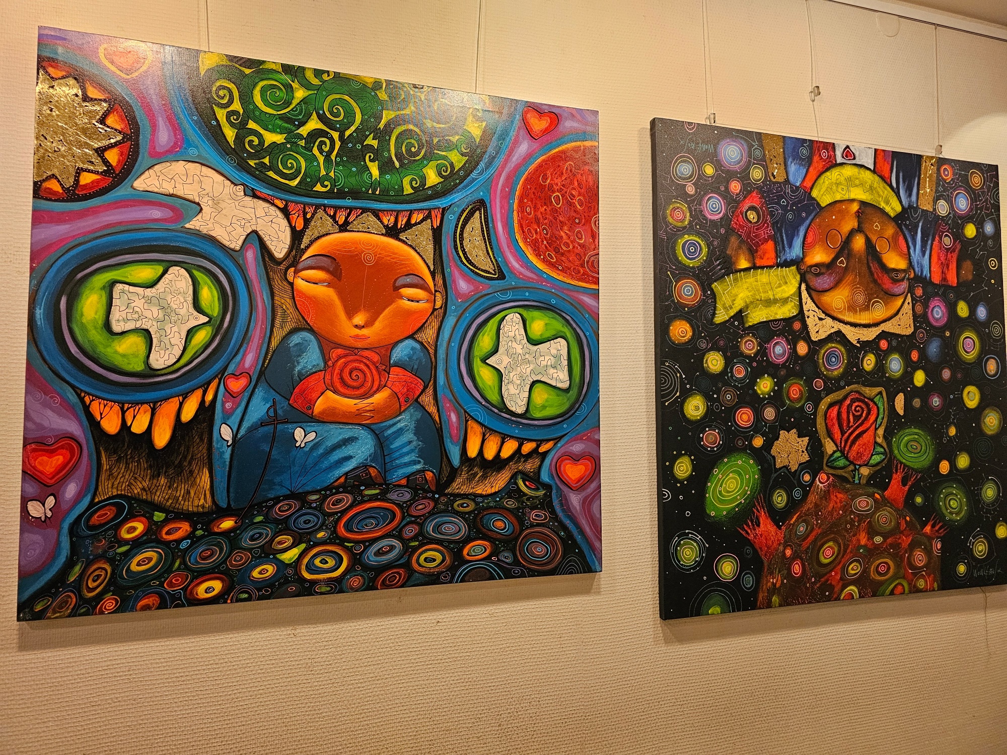 В библиотеке Кировских островов открылась выставка работ художника Валериуса