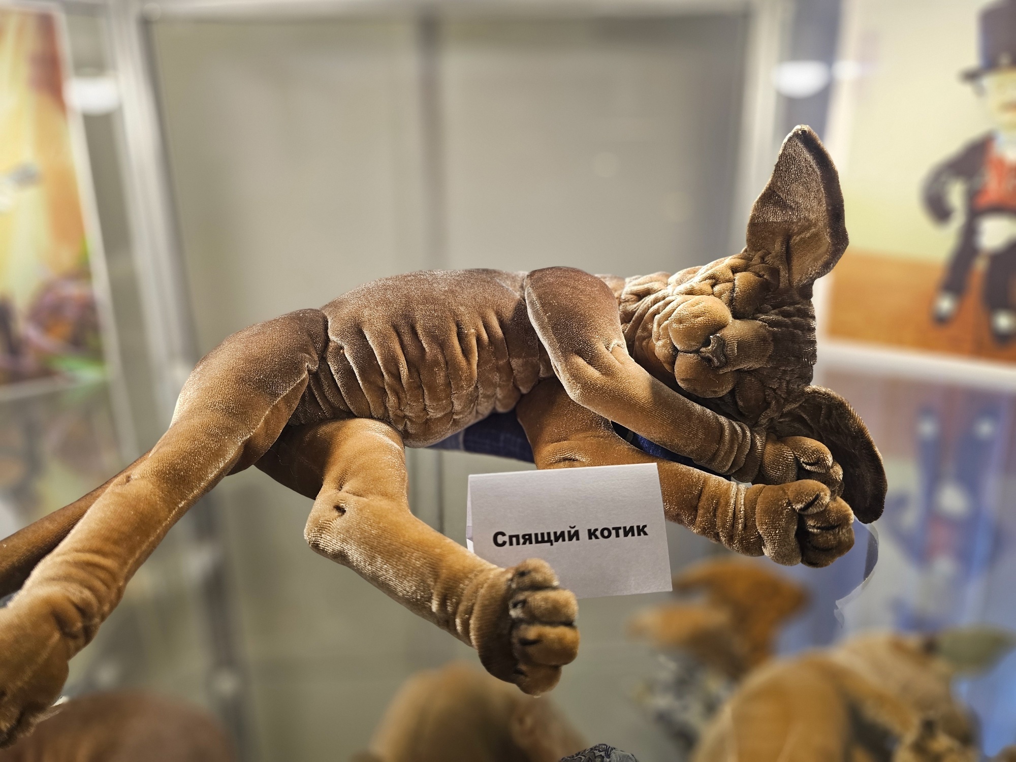 Выставка текстильных кукол в библиотеке Кировских островов