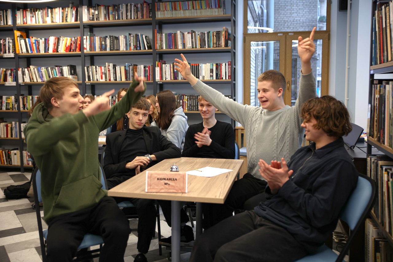 В Библиотеке на Карповке прошли интерактивные патриотические мероприятия