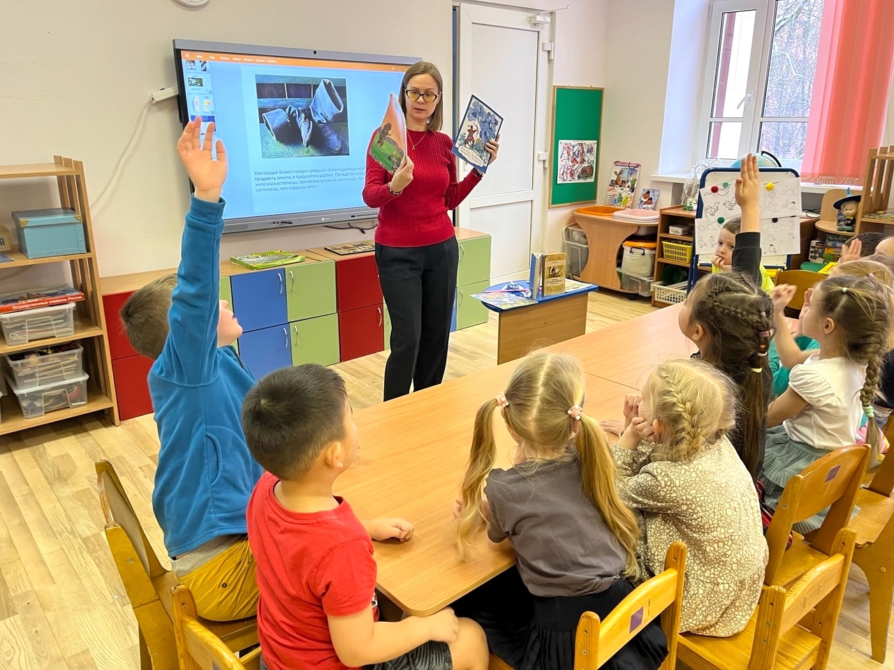 Библиотека познакомила детей с русскими мерами длины