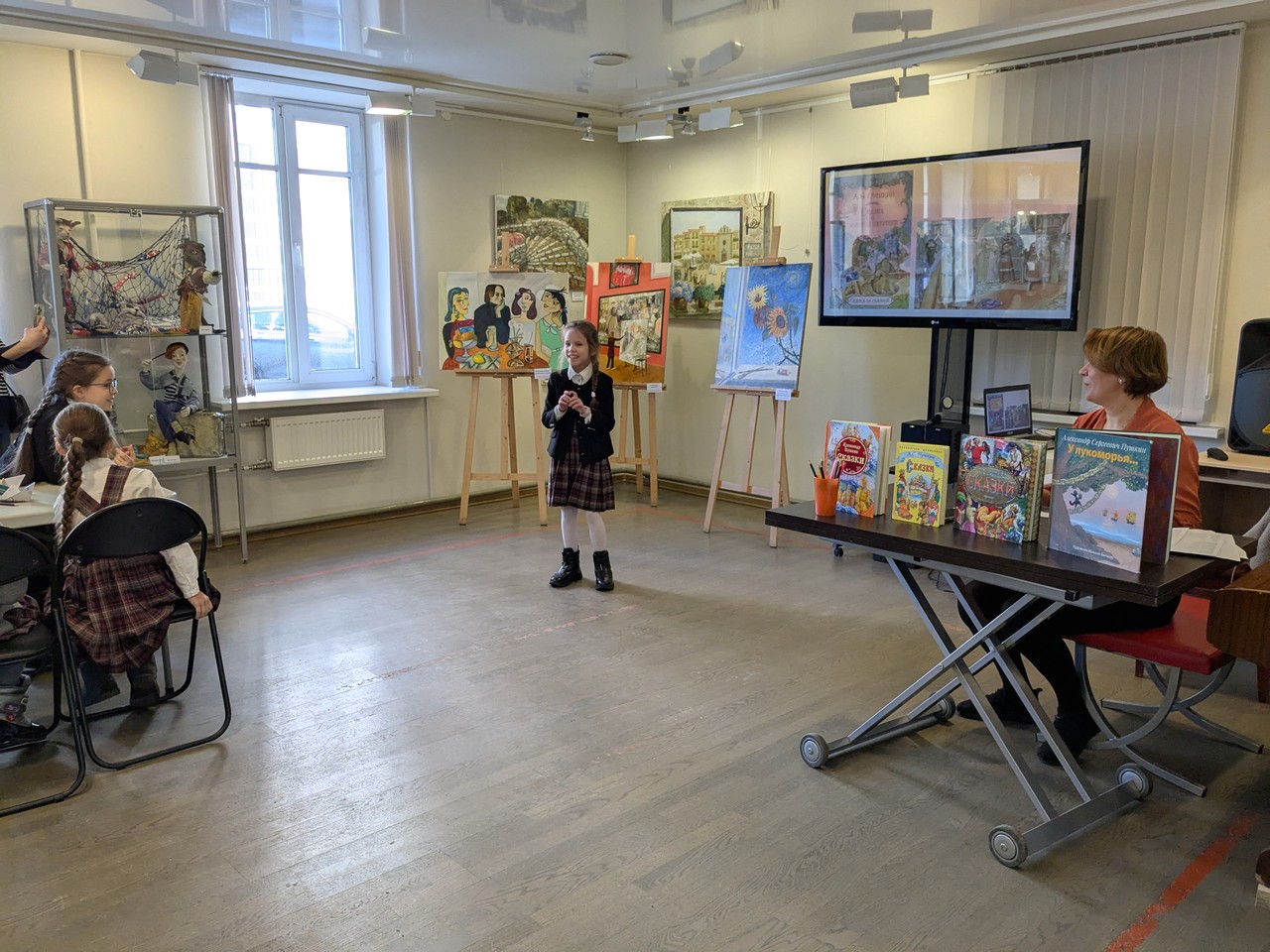 В библиотеке провели параллель между сказками Пушкина и биографией поэта