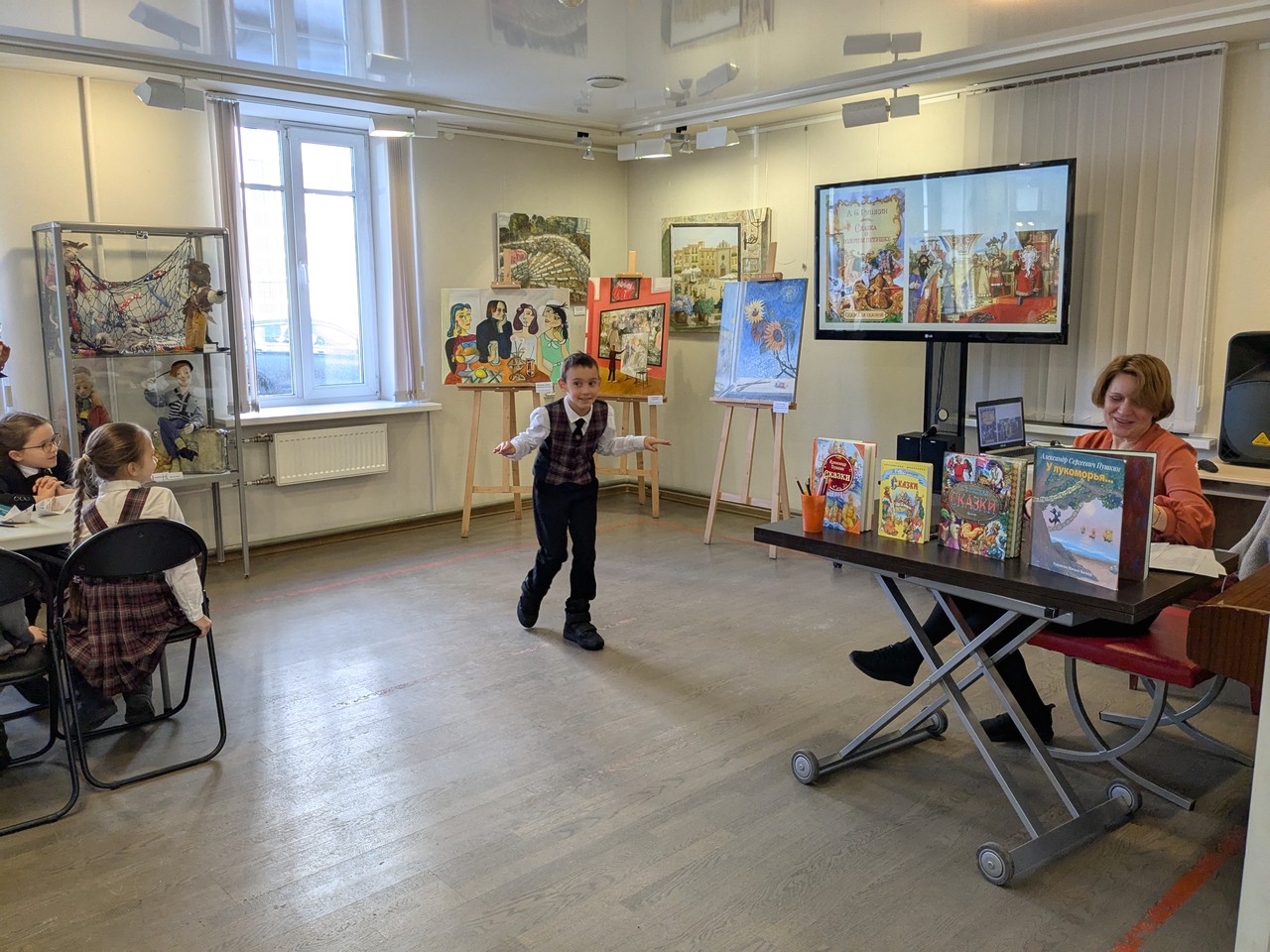 В библиотеке провели параллель между сказками Пушкина и биографией поэта