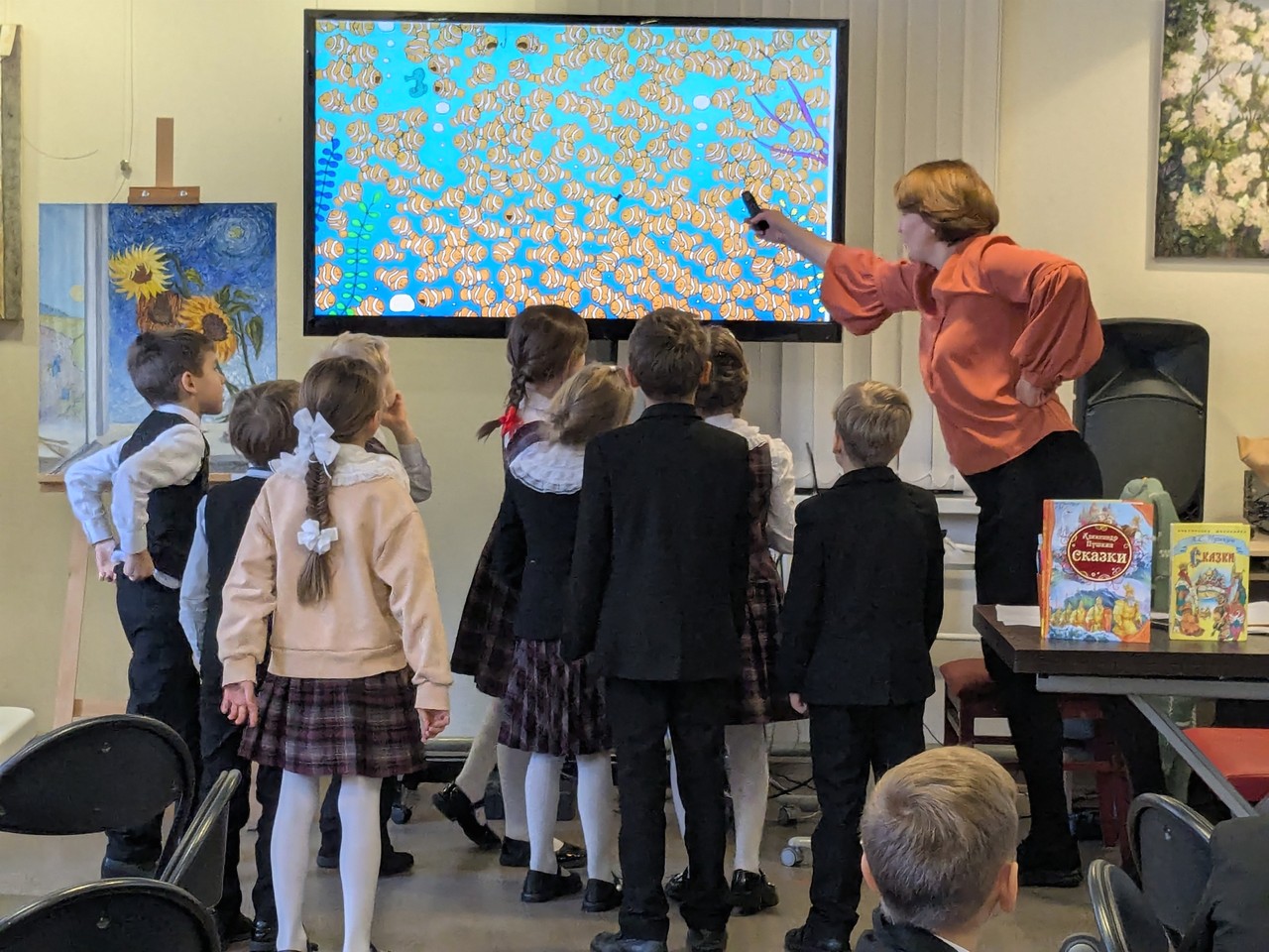 В библиотеке провели параллель между сказками Пушкина и биографией поэта