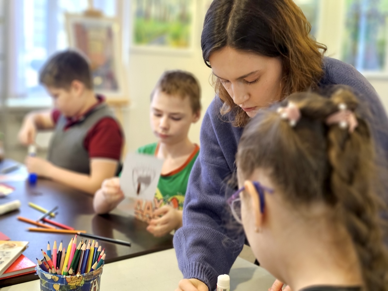 В библиотеке Кировских островов рассказали о щитах витязей