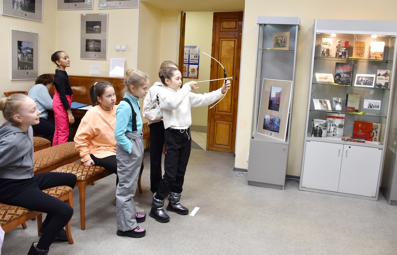 В детской библиотеке прошла интерактивная программа «Илья-богатырь»