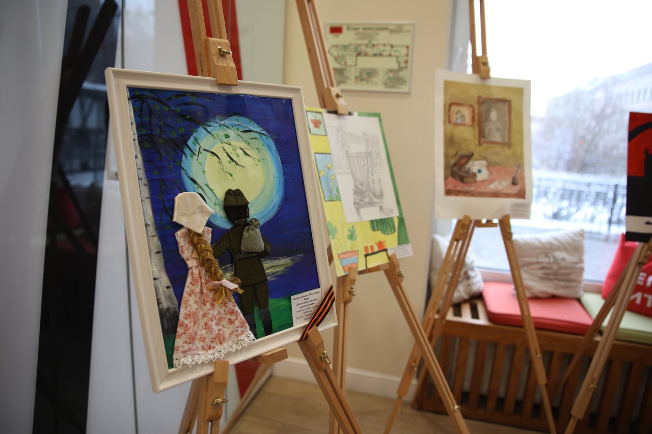 В Библиотеке Ленина открылась выставка работ участников конкурса