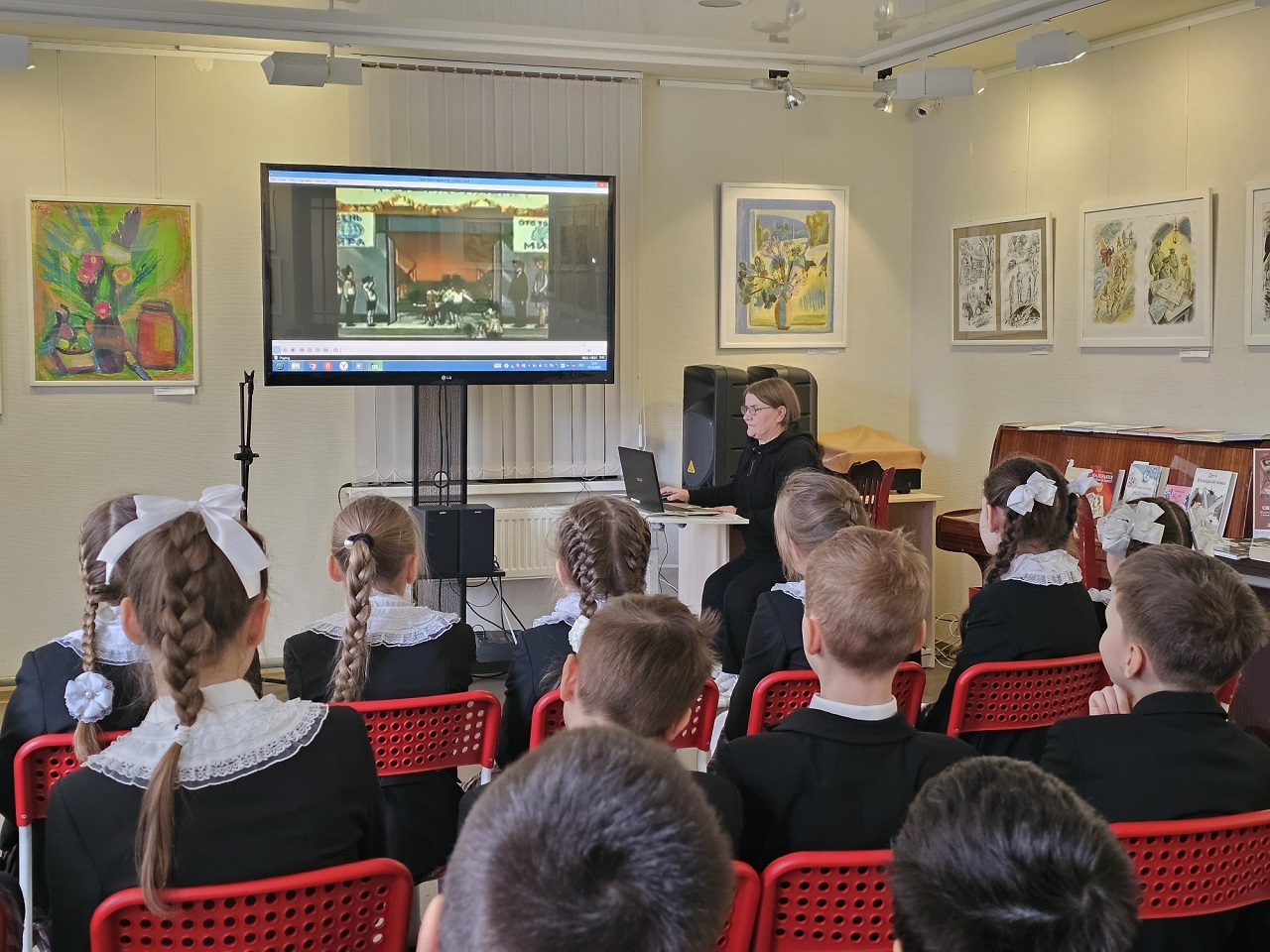 Интерактивная программа «Мы были рождены не для войны»