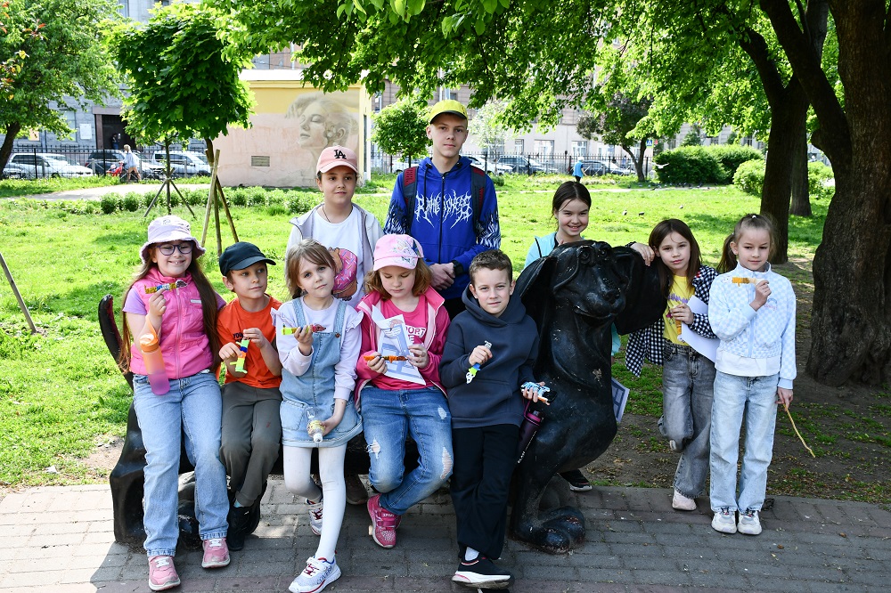 Городской летний лагерь в гостях у Библиотеки имени В. И. Ленина