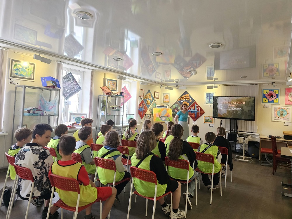 Беседа «Сквозь огонь и воду» ко Дню прорыва морской минной блокады Ленинграда