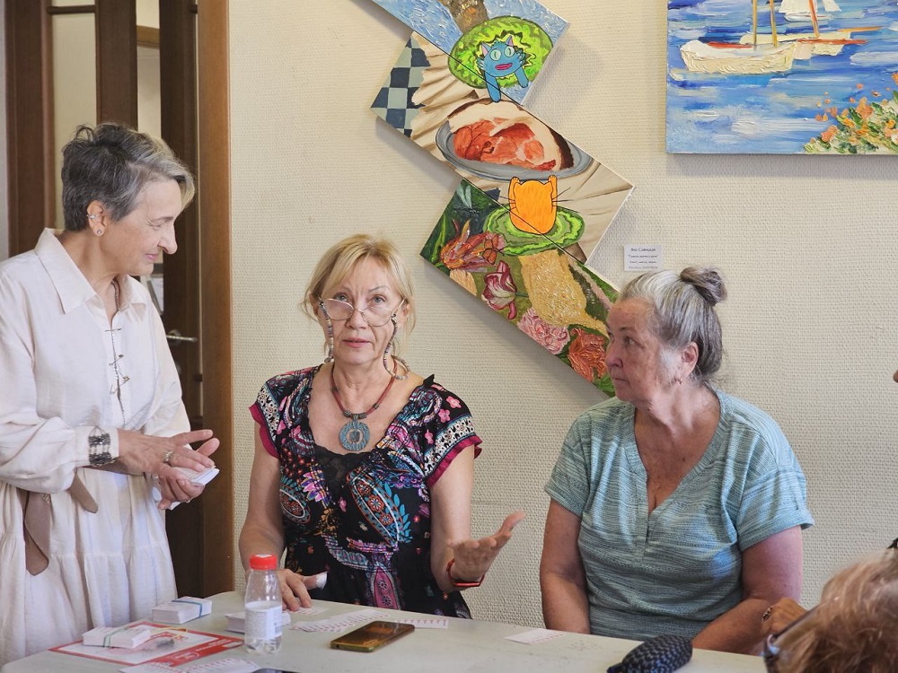 Игротека настольных интеллектуальных игр для старшего поколения