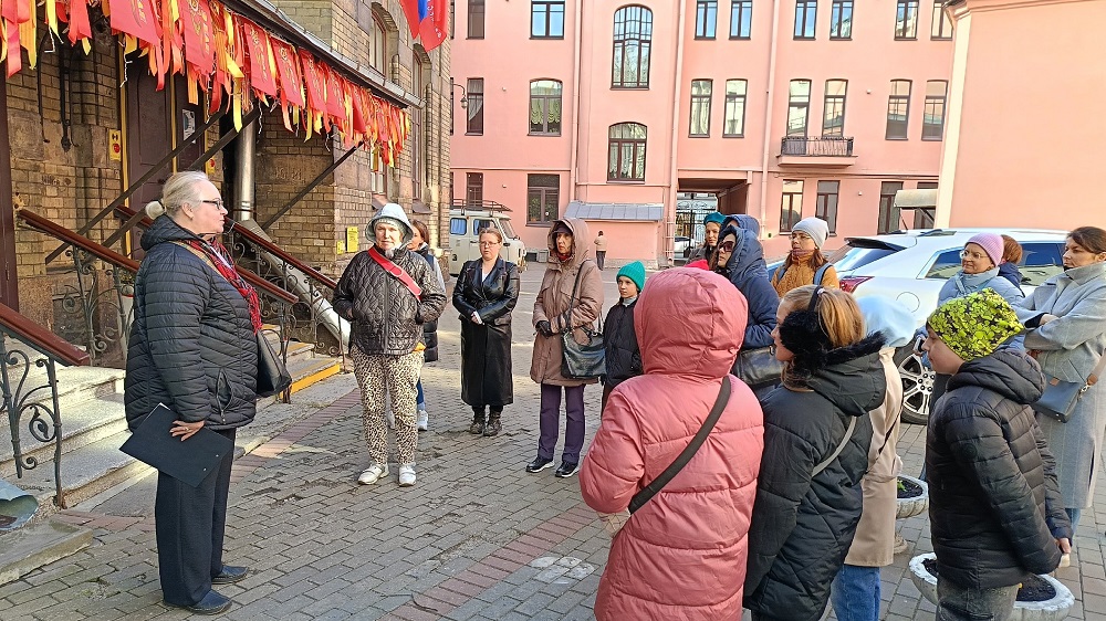 Прогулка по местам блокадного Ленинграда продолжение