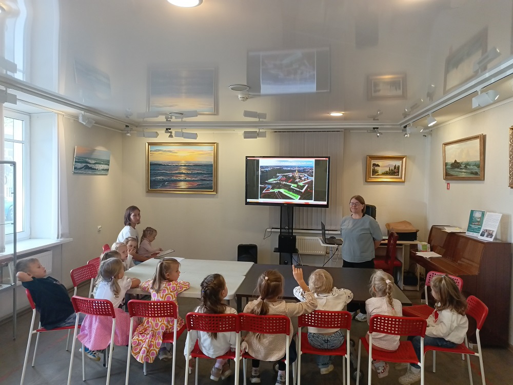 Занятие с дошколятами