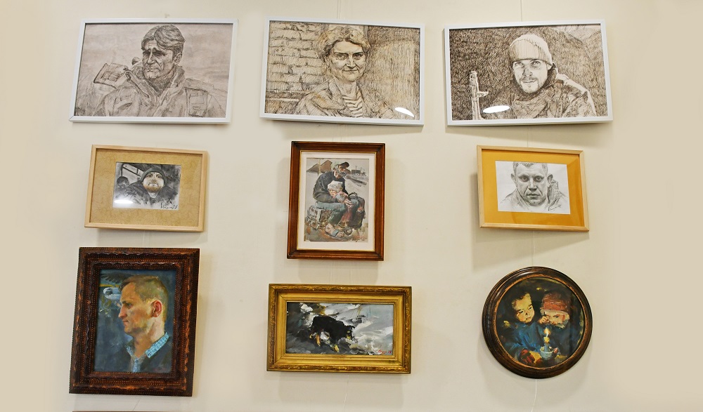 Выставка фронтовой живописи