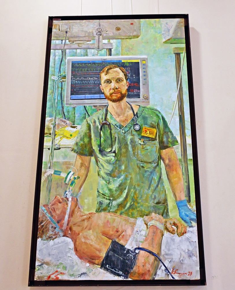 Выставка фронтовой живописи