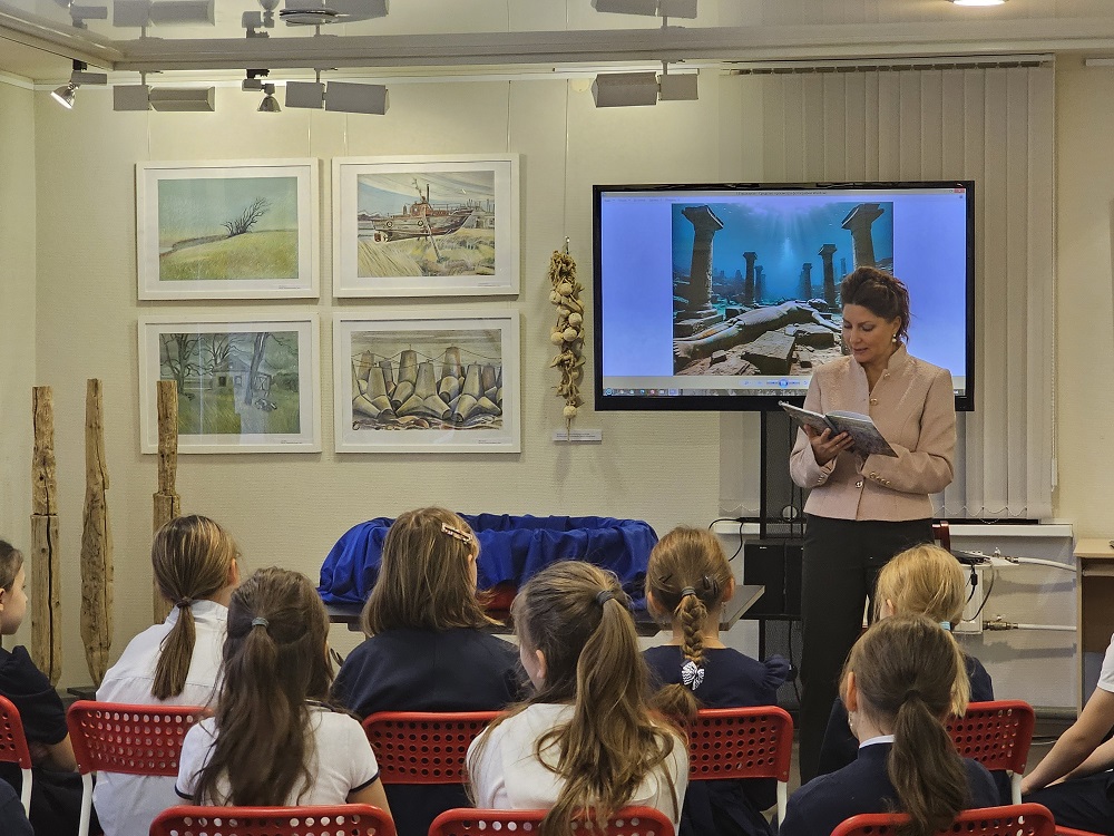 Встреча с детским писателем Натальей Явленской