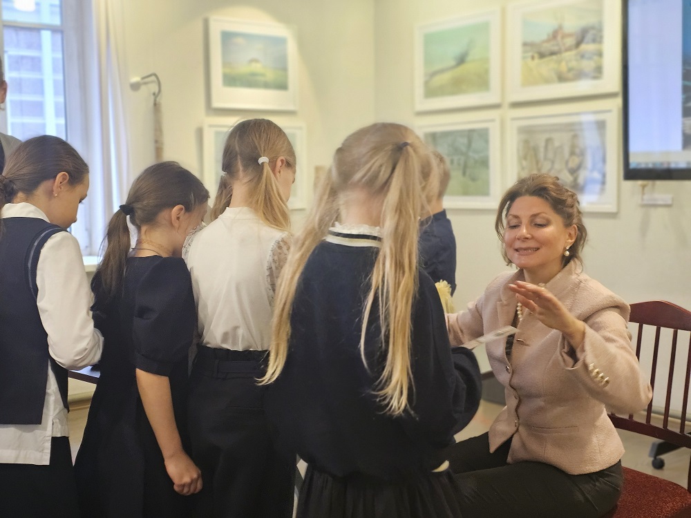 Встреча с детским писателем Натальей Явленской