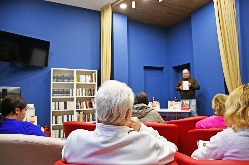 Андрей Сыров в Библиотеке имени В.И. Ленина